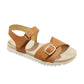 CAT & JACK Kids Shoes 27 / Brown CAT & JACK - Girl's  Footbed Sandals