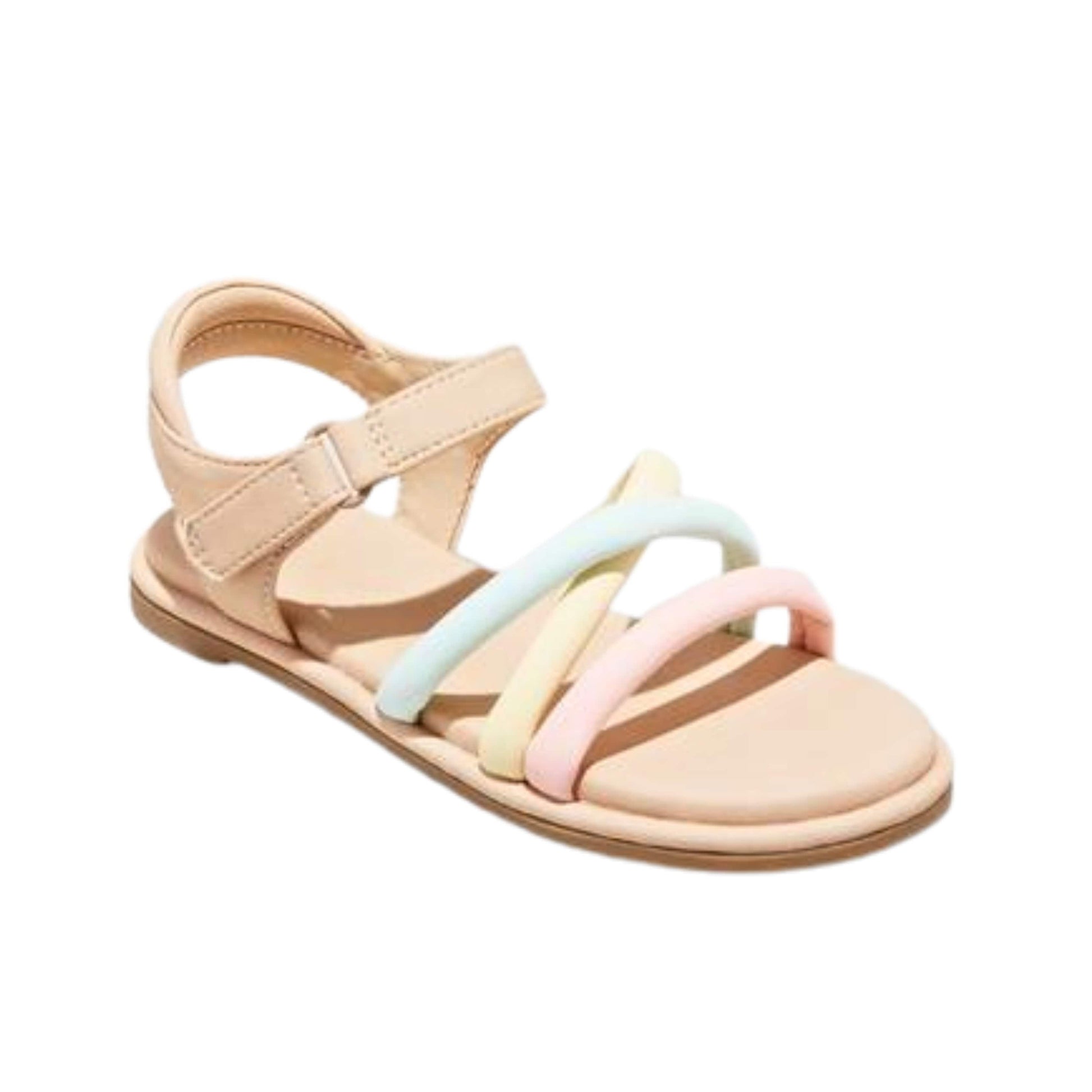 CAT & JACK Kids Shoes 23 / Multi-Color CAT & JACK - Kari Ankle Strap Sandals