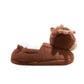 CAT & JACK Kids Shoes 26 / Brown CAT & JACK - KIDS - Mo Moose Slippers