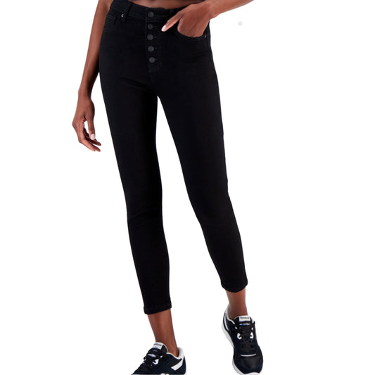 CELEBRITY PINK Womens Bottoms CELEBRITY PINK -  High-Rise Button Design Jeans