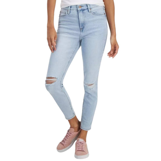 CELEBRITY PINK Womens Bottoms L / Light blue / 30 CELEBRITY PINK - Hydro Skinny Ankle Jeans denim