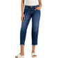 CELEBRITY PINK Womens Bottoms M / Blue / 27 CELEBRITY PINK - Mid Rise Cropped Jeans