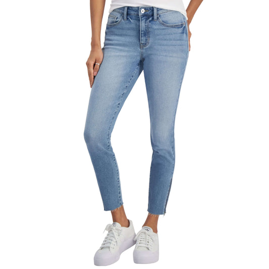 CELEBRITY PINK Womens Bottoms XL / Blue / 32 CELEBRITY PINK - Mid-Rise Skinny Jeans