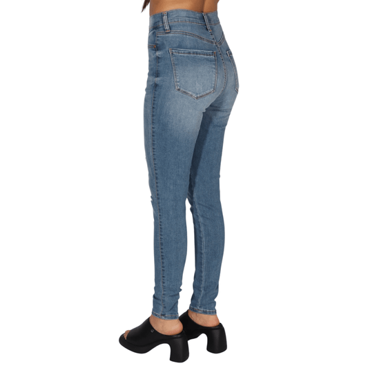 CELEBRITY PINK Womens Bottoms XS / Blue / 25 CELEBRITY PINK - Pull Over Jeans