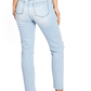 CELEBRITY PINK Womens Bottoms XS / Blue CELEBRITY PINK -  Ripped Button-Fly Jeans