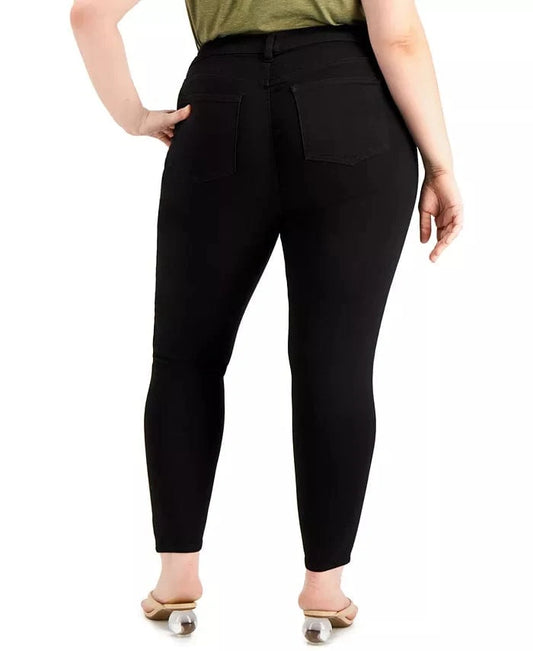 CELEBRITY PINK Womens Bottoms Petite XXL / Black CELEBRITY PINK - Trendy Skinny Jeans