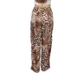 CENSORED Womens Pajama CENSORED - Leopard Printed Pajama Pant