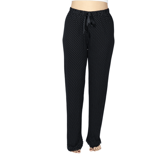 CENSORED Womens Pajama XS / Black / 34 CENSORED - Printed High Waist Pajama Pants