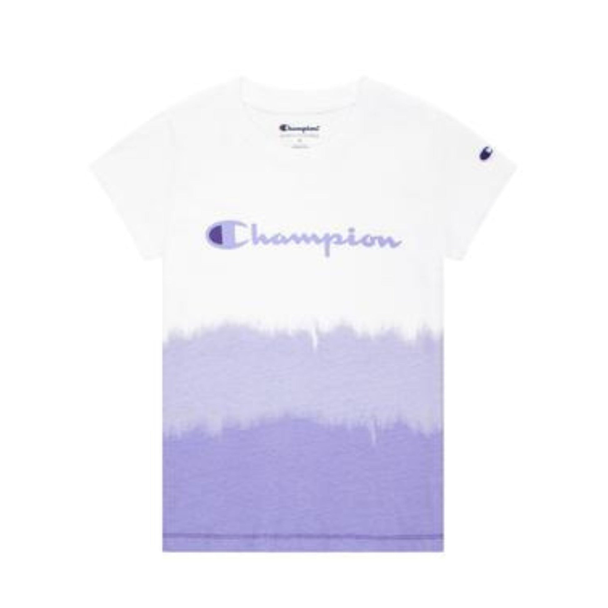 CHAMPION Baby Girl 2 Years / Multi-Color CHAMPION - Baby -  Short Sleeve Printed Dip Dye Tee