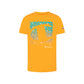 CHAMPION Boys Tops 5 Years / Yellow CHAMPION - Printed Logo T-Shirt