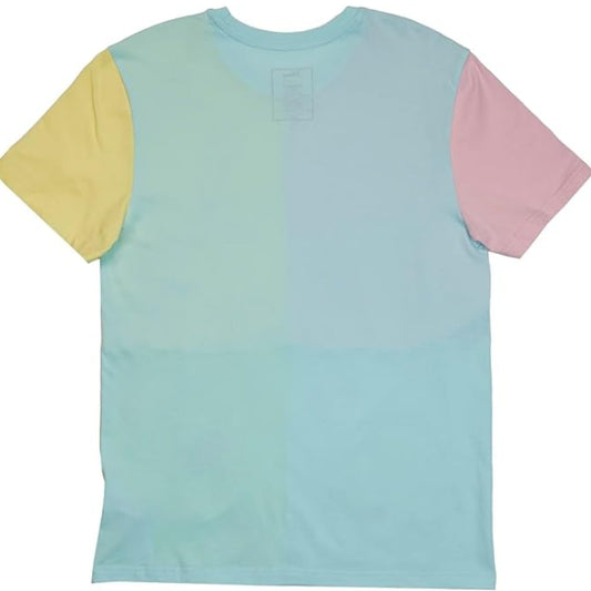 CHAMPION Girls Tops 5 Years / Multi-Color CHAMPION - Kids - Colorblocked Front Branding T-Shirt
