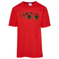 CHAMPION Mens Tops M / Red CHAMPION - Printed Roses Front T-shirt