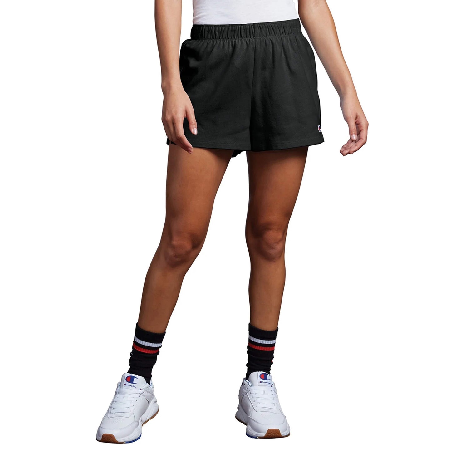 CHAMPION Womens Bottoms XXL / Black / 36-37 CHAMPION - Practice Shorts