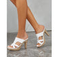 SHEIN - Malle Platform Chunky Heel Sandals