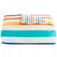 CHARTER CLUB Comforter/Quilt/Duvet Twin / Multi-Color CHARTER CLUB - Kids Rainbow Stripe Cotton 2-Pc. Comforter Set