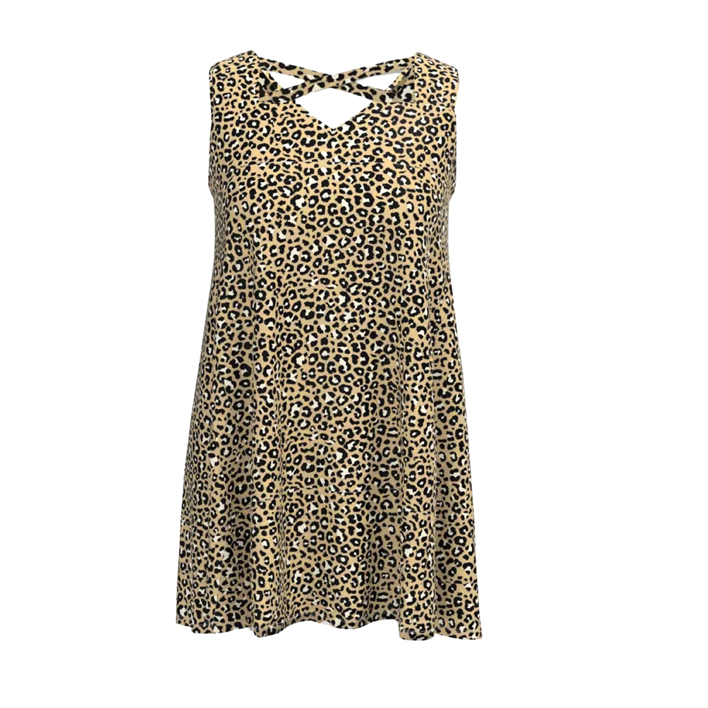 STYLE & CO. - Animal Print Stretch short dress