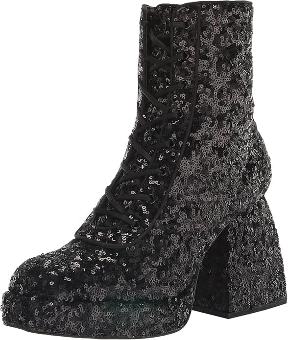 CIRCUS Womens Shoes 38.5 / Black CIRCUS - Kia Block Heel Platform Mid-Calf Boots