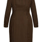 CITY CHIC Womens Dress CITY CHIC - Plus Size Twisted Stripe Dress