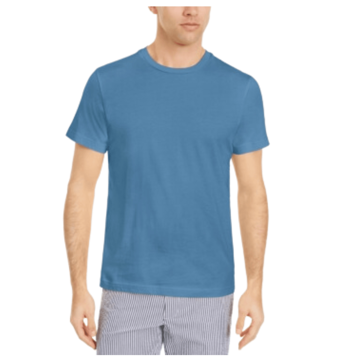 CLUB ROOM Mens Tops S / Blue CLUB ROOM - Classic Fit Moisture Wicking T-Shirt S