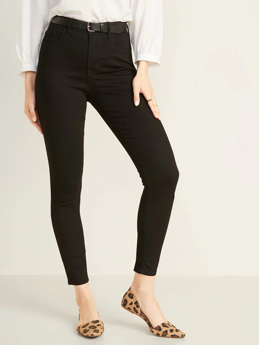 Old Navy - High Rise Power Slim Straight Secret Slim Pocket