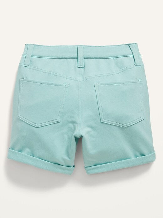 OLD NAVY - French Terry Rolled-Cuff Midi Shorts