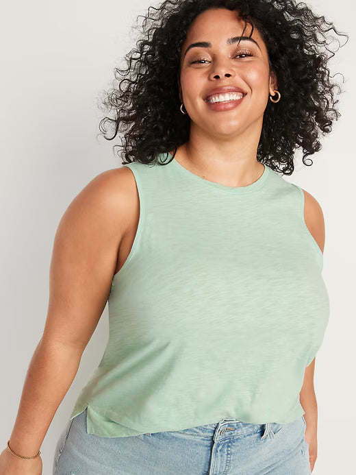 OLD NAVY  - Slub-Knit Sleeveless T-Shirt