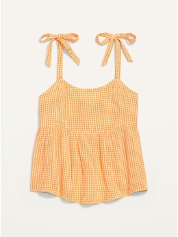 OLD NAVY - Tie-Shoulder Swing Blouse