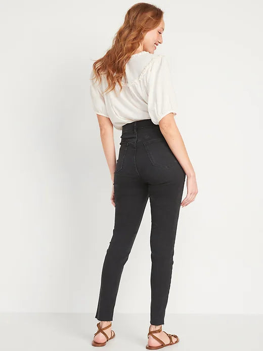 OLD NAVY - High Waisted Rockstar Super-Skinny Jeans