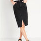 OLD NAVY - Higher-High Waisted Split-Front Skirt