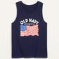 OLD NAVY -  Flag Graphic Sleeveless T-Shirt