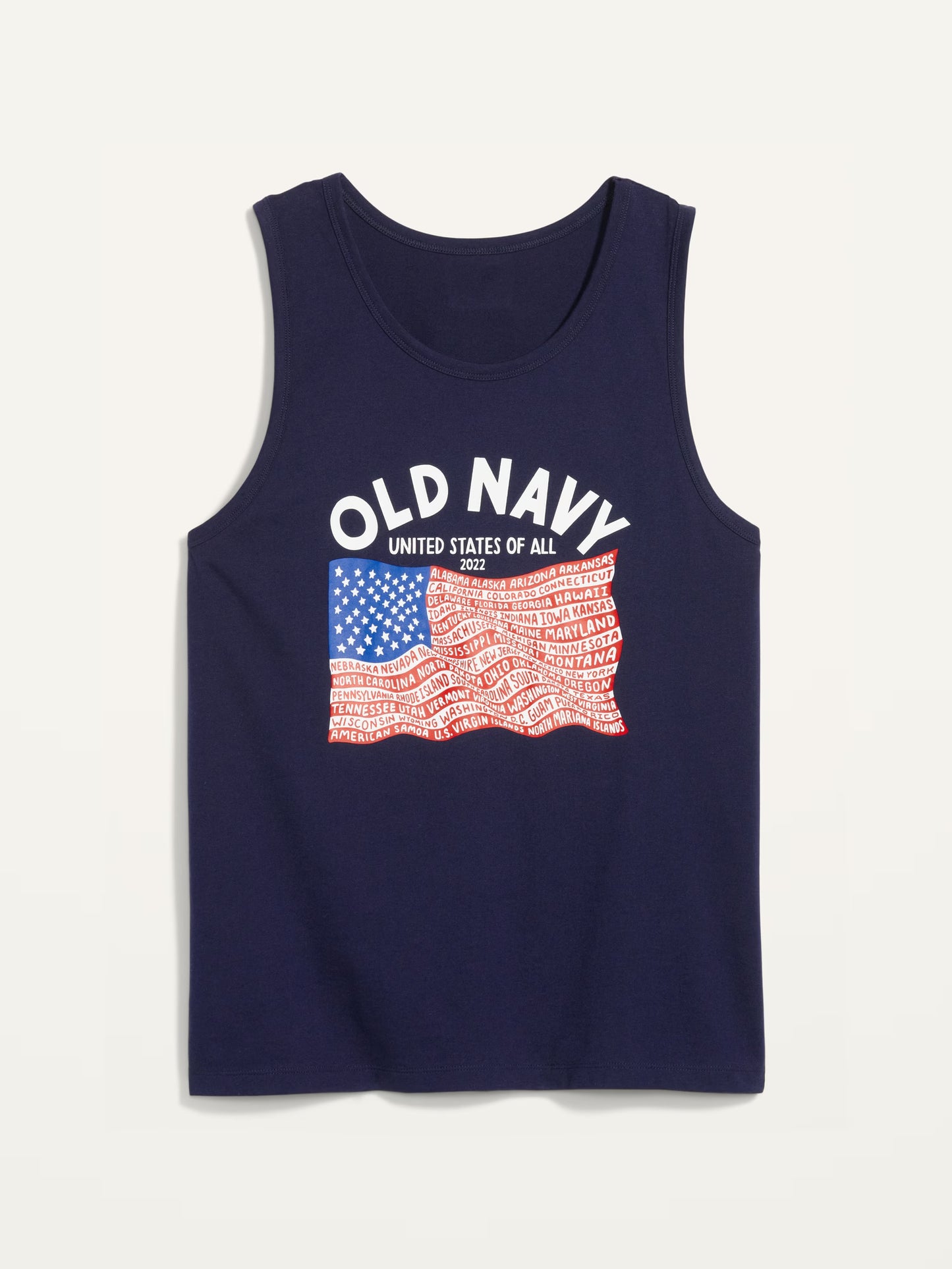 OLD NAVY -  Flag Graphic Sleeveless T-Shirt
