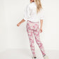 OLD NAVY - High-Waisted Printed Ankle Leggings