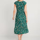 OLD NAVY - Flutter-Sleeve Floral-Print Swing Dress
