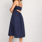 OLD NAVY -Sleeveless Cotton Poplin Midi Dress