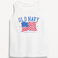 OLD NAVY - "United States of All" Flag Graphic Tank Top