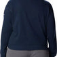 COLUMBIA Womens Tops XXXL / Navy COLUMBIA -  Plus Size Trek Quarter-Zip Sweatshirt