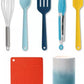 COOK WITH COLOR Kitchenware Multi-Color COOK WITH COLOR  -  7-Pc. Silicone Utensil Set & Crock