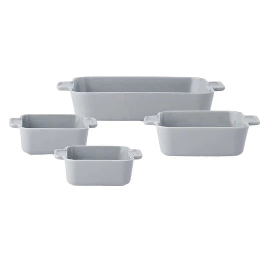 CORNINGWARE Kitchenware Grey CORNINGWARE - Modern 4-Piece Baking Dish Set in Ash