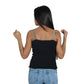 COST BART Womens Tops S / Black COST BART - V Neck Tank Top