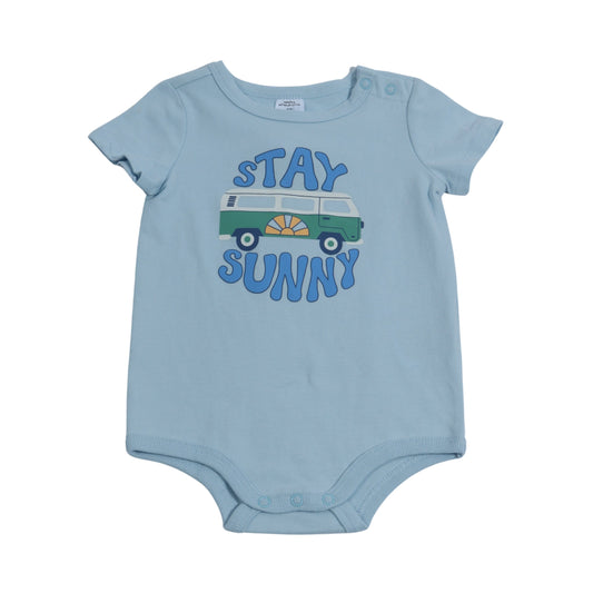 COTTON ON Baby Boy 6-12 Month / Blue COTTON ON - BABY - Printed Overall