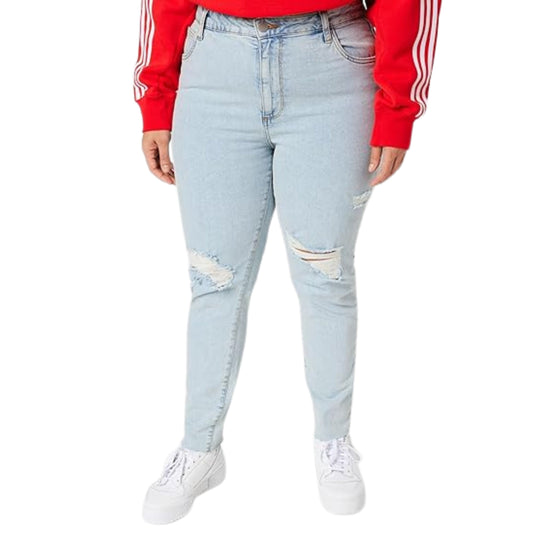 COTTON ON Womens Bottoms L / Blue COTTON ON -  Curve Jeans
