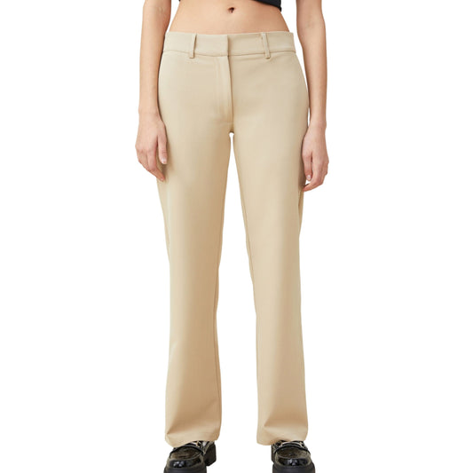 COTTON ON Womens Bottoms S / Beige COTTON ON -  Jessie Low Rise Pants