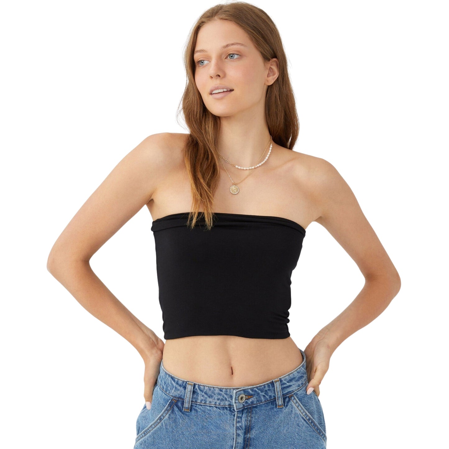 COTTON ON Womens Tops XS / Black COTTON ON - Sofi Tube Top