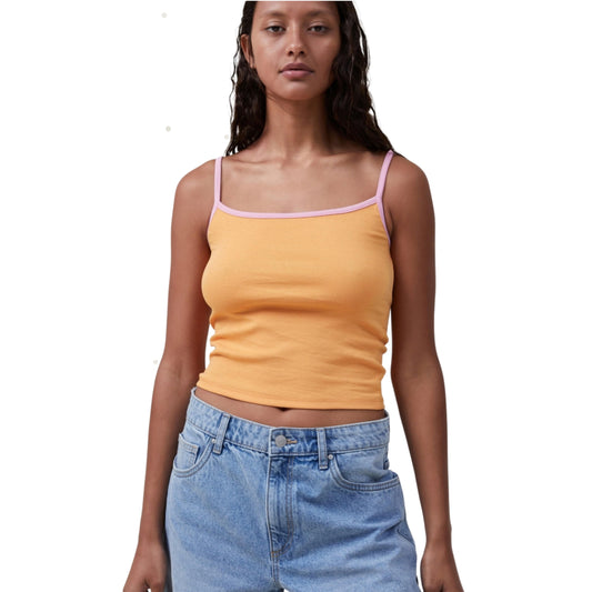 COTTON ON Womens Tops XL / Orange COTTON ON - Women's The 91 Camisole Tank Top