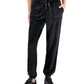 CRAVE FAME Womens Bottoms L / Black CRAVE FAME - Velour Drawstring-Waist Jogger Pants