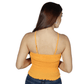 CRAVE FAME Womens Tops S / Orange CRAVE FAME - Rushed  Slim Fit Design Tank Top