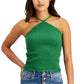 CRAVE FAME Womens Tops CRAVE FAME - Solid Smocked Halter Top