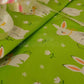 CRELANDO Easter Decoration Multi-Color CRELANDO - Easter bunny gift wrap paper
