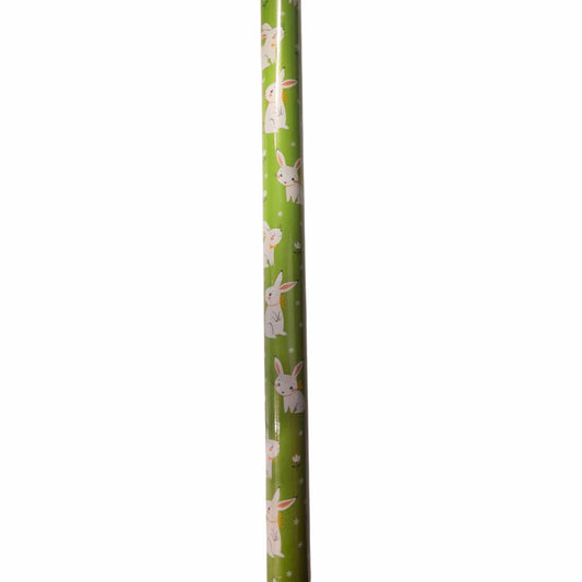 CRELANDO Easter Decoration Multi-Color CRELANDO - Easter bunny gift wrap paper