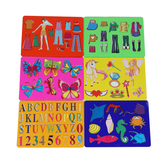CRELANDO Toys CRELANDO - Painting Stencil Set